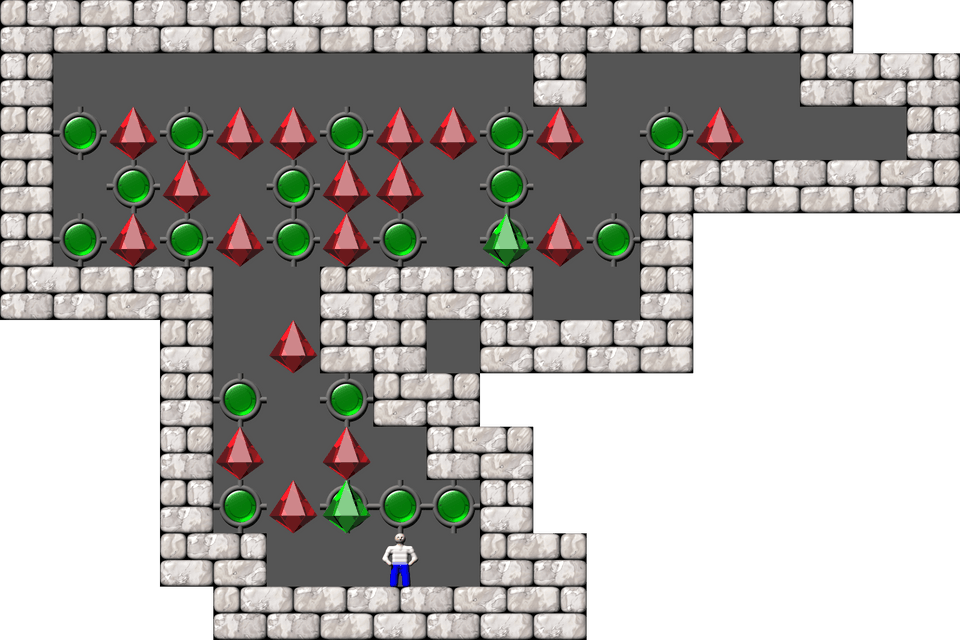 Sokoban Zika 1 level 34